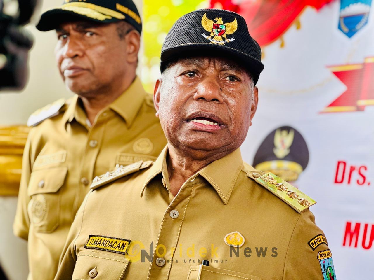 Pemprov Papua Barat Hentikan Bantuan Kegiatan Masyarakat dari Belanja Tidak Terduga