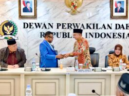 Senator Filep Wamafma Kembali Pimpin Komite III DPD RI Periode 2026-2027