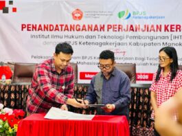 IHTP Manokwari Tingkatkan Peserta BPJS Ketenagakerjaan dari 31 Menjadi 71 Orang