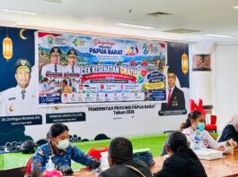 HUT ke-27 Papua Barat, Dinkes Genjot Cek Kesehatan Gratis, Kejar Target 178 Ribu Warga