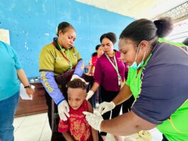 Kadinkes Papua Barat Apresiasi Puskesmas Se-Manokwari, Enam Hari Cakupan Imunisasi Campak 78,7 Persen
